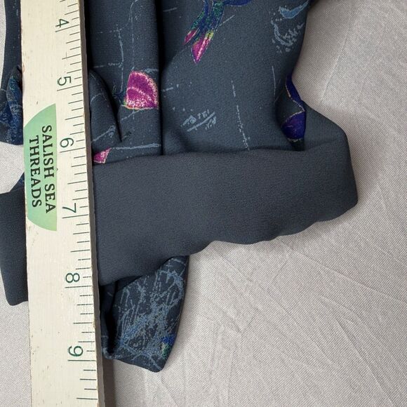 Babaton Aritzia Women's XS Malik Off Shoulder Floral Blouse Fairy Flowy Dainty - Picture 11 of 11